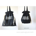 eco custom 100% cotton drawstring shopping bag